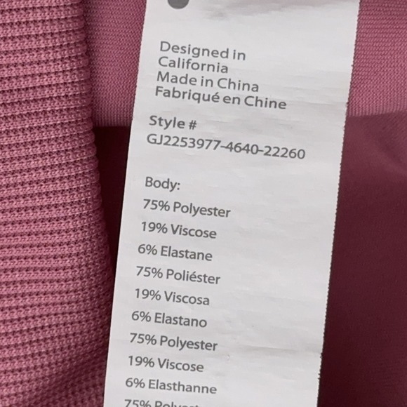 Fabletics On-Call Scrub Jogger Women's XL Pink Stretch Mid-Rise Medical EUC - Picture 3 of 9